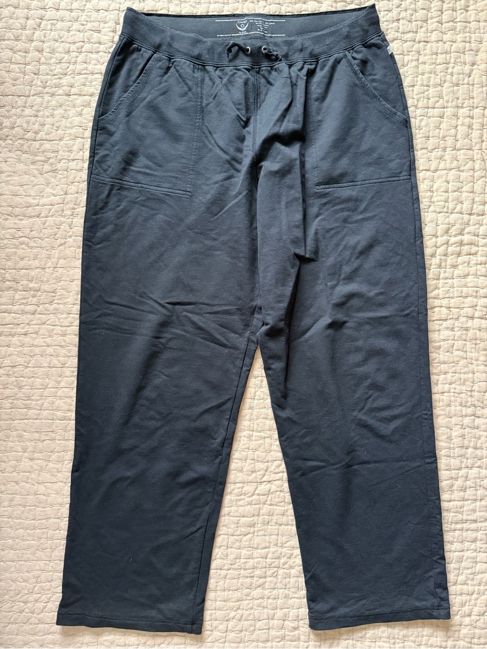 Chico's Zenergy Black Drawstring Yoga Pants